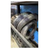 (4) Assorted Used Motorcycle/ATV Tires