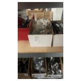 Collection of assorted shifters, derailleurs, and