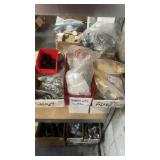 Assorted gas equipment spare parts including