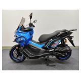 Attack Motors ADV2-200 Scooter - Blue/Black