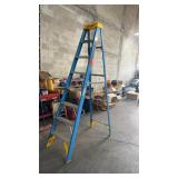 Werner 8 ft Fiberglass Step Ladder, Type I, 250