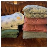 Full Size Sheet Set & Decorative Pillows