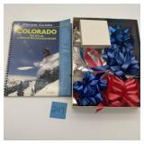 Colorado Ski Atlas Book & Gift Bows Lot