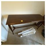Long Wood Console Sofa Table