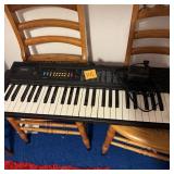 Vintage Casio CTK-50 Keyboard w/ Adapter