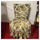 Floral Upholstered Accent Chair