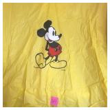 Vintage Disney Mickey Mouse Rain Ponchos Lot of 4