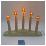 Vintage Electric 5-Candle Christmas Candolier