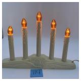 Vintage Electric 5-Candle Christmas Candolier