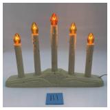 Vintage Electric 5-Candle Christmas Candolier