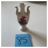 Miniature Japan Floral Porcelain Urn Vase