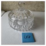 Cut Glass Lidded Candy Dish
