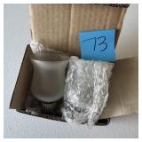 Frosted Glass Vanity Light Shades