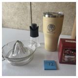 Mixed Kitchenware & Travel Tumbler Lot