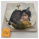 Perillo Brave & Free Collector Plate Indian