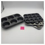 Muffin & Cupcake Pans Lot