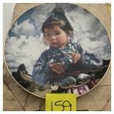 Ray Swanson In a Big Land Native Plate