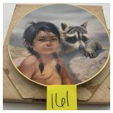 Perillo Dark Eyed Friends Plate Native