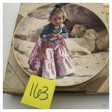 Swanson Powwow Child Plate 23K Rim