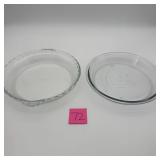 Pie Plates Pyrex & Anchor Hocking