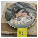 Perillo A Time To Be Born Plate w/ COA