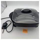 Presto Electric Skillet w Glass Lid