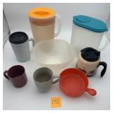 Mixed Lot Mugs Pitchers Bowl Kitchenware