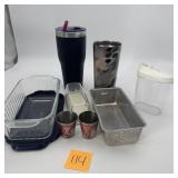 Mixed Kitchen & Drinkware Lot ï¿½ 8 Pieces