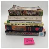 6 Book Lot Assorted Titles
