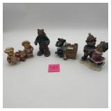 Bear Figurine Lot of 5