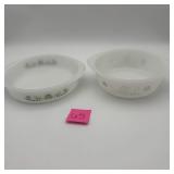 Glasbake Casserole Dishes (2)