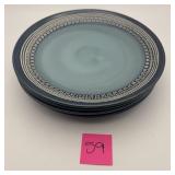 4 Better Homes Dinner Plate Set