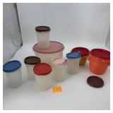 Vintage Tupperware Containers Lids Lot