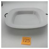 Circe Serving Dish w Metal Stand