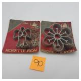 Ursula Rosette Iron Set ï¿½ Angel & Flower