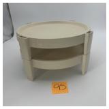 Vintage Tupperware 2-Tier Stackable Stand