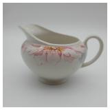Pink Floral Ceramic Creamer