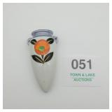 Hand Painted Japan Wall Pocket Vase