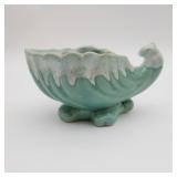 Turquoise Ceramic Planter