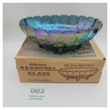 Indiana Glass Carnival Bowl With Box