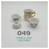Mini Teacup & Porcelain Dish Group
