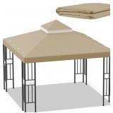 GAZEBO CANOPY REPLACEMENT TOP FABRIC  10'FT X 10FT