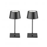 $40  2PACK  MINI RECHAREABLE  LED TABLE LAMPS 15''