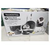 $200 TRAMONTINA 12-PCS NON-STICK COOKWARE SET