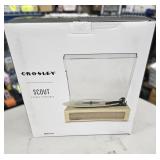 $80 CROSLEY 3-SPEED TURNTABLE  W/ BLUETOOTH