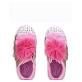 $30 TODDLER TWINKLE SPARKS LIGHTUP SNEAKER SIZE-10