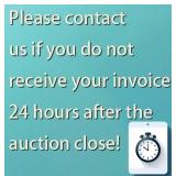 CONTACT US WITHIN 24HRS IF YOU DIDN'T RECIEVE  INV