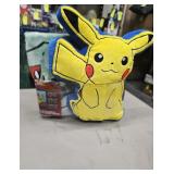 POKEMON FAUX FUR PILLOW & REVERSIBLE THROW 60' X70