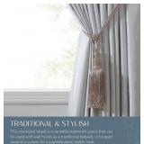 JULIA RHINESTONE CURTAIN TIEBACK 26''