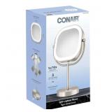 $35 CONAIR LED DOUBLE SIDED RECHARGEABLE MIRROR